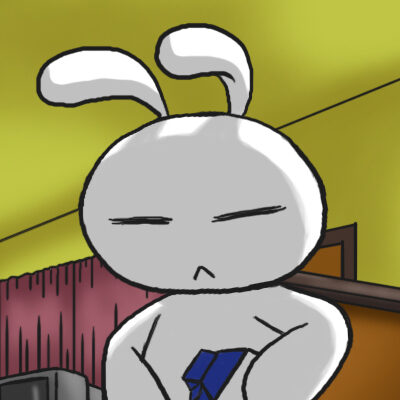 Headshot of Mocki the Rabbit