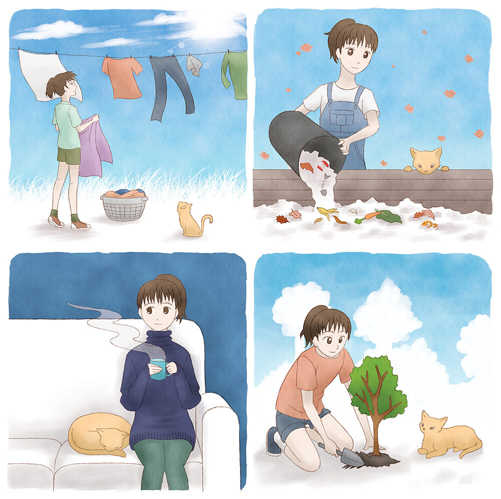 Environment Calendar Illustrations 2014