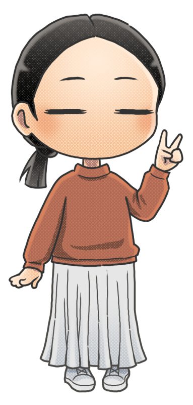 YveeYui's chibi character full body design